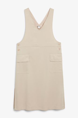 Midi-Trägerkleid - Beige - Monki - Modalova