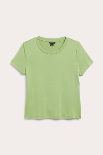 Weiches T-Shirt - Grün - Monki - Modalova