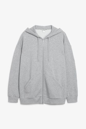 Oversize-Hoodie - Grau - Monki - Modalova