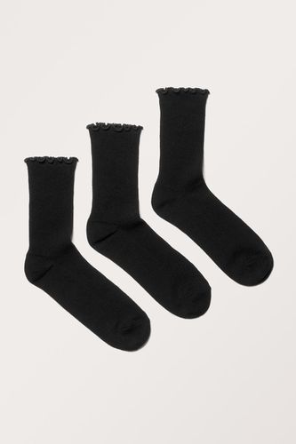 Er-Pack Socken Mit Rüschen - Monki - Modalova