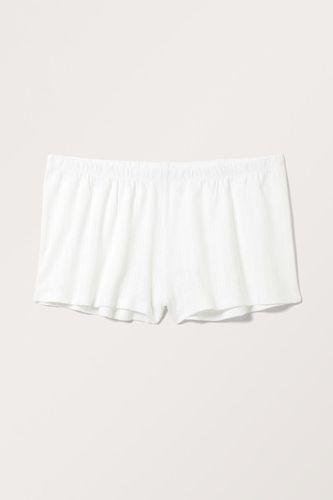 Mini-Shorts Aus Pointelle-Baumwollstoff - Monki - Modalova