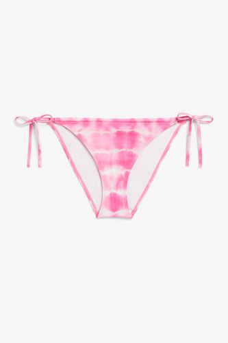 Bikinihose Mit Seitlicher Bindung - Mehrfarbig Rosa - Monki - Modalova