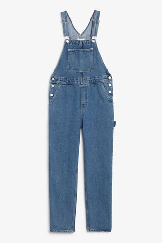 Latzhose Aus Denim - Blau - Monki - Modalova