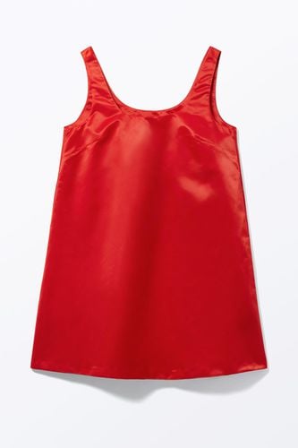 Mini-Latzkleid - Rot - Monki - Modalova