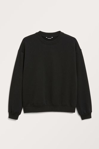 Lässiger Pullover - Schwarz - Monki - Modalova