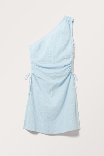 Gerafftes One-Shoulder-Midikleid - Blau - Monki - Modalova