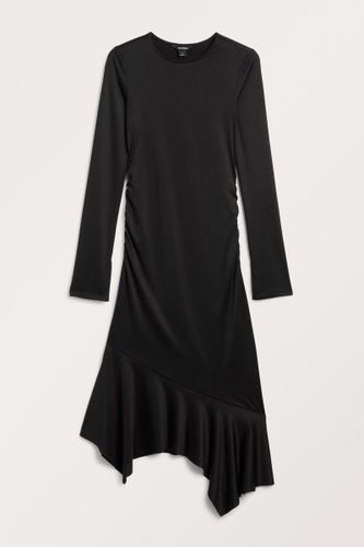 Asymmetrisches Kleid Mit Langen Ärmeln - Monki - Modalova