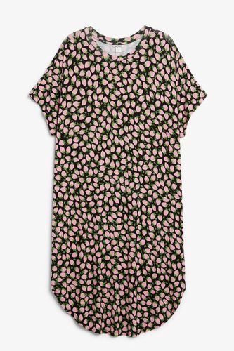T-Shirt-Kleid In Oversize - Mehrfarbig - Monki - Modalova