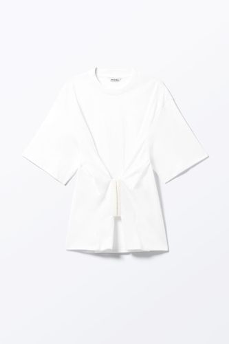 Cinched Top Mit Kurzen Ärmeln - Monki - Modalova