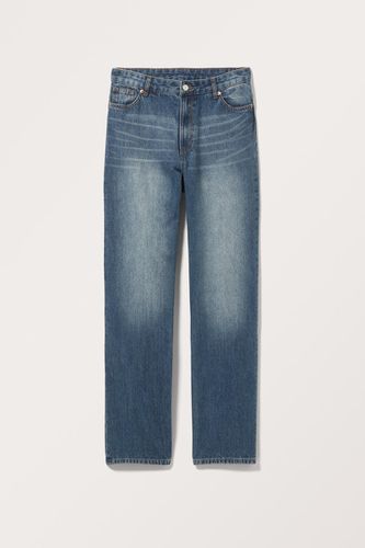 Jeans "Aimo" Mit Mittelhohem Bund - Blau - Monki - Modalova