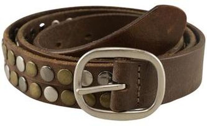 Damen Gürtel, braun, Gr. 85, Leder - Second Hand - Comma - Modalova