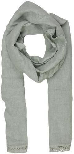 Damen Schal, hellgrün, Leinen - Second Hand - Deerberg - Modalova