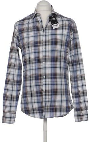 Herren Hemd, marineblau, Gr. 41 - Second Hand - Aglini - Modalova