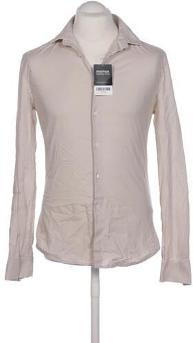 Herren Hemd, cremeweiß, Gr. M, Elasthan, Baumwolle - Second Hand - Asos - Modalova