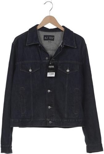 Jeans Herren Jacke, marineblau, Gr. EU 54, Baumwolle - Second Hand - Giorgio Armani - Modalova
