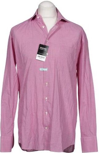 Herren Hemd, pink, Gr. 41, Baumwolle - Second Hand - Artigiano - Modalova