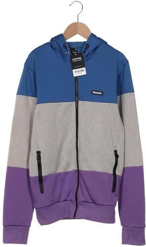Herren Kapuzenpullover, grau, Gr. S, Elasthan, Synthetik - Second Hand - Bench. - Modalova