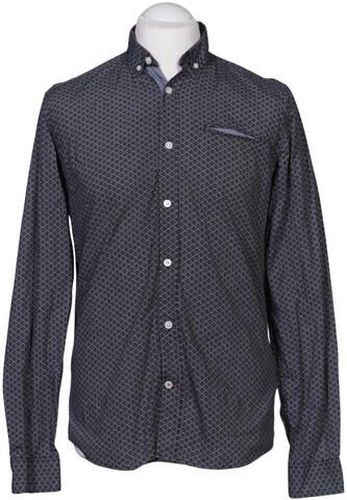 Herren Hemd, grau, Gr. M, Baumwolle - Second Hand - BONOBO - Modalova