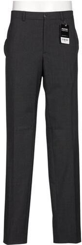 Herren Stoffhose, grau, Lang-Gr. 102, Elasthan, Schurwolle - Second Hand - Bogner - Modalova