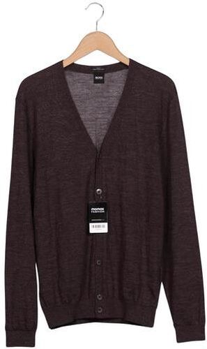 By Hugo Herren Strickjacke, braun, Gr. L, Schurwolle - Second Hand - BOSS - Modalova