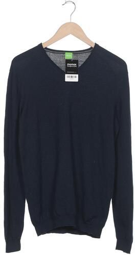Green Herren Pullover, marineblau, Gr. L, Synthetik, Wolle, Viskose - Second Hand - BOSS - Modalova