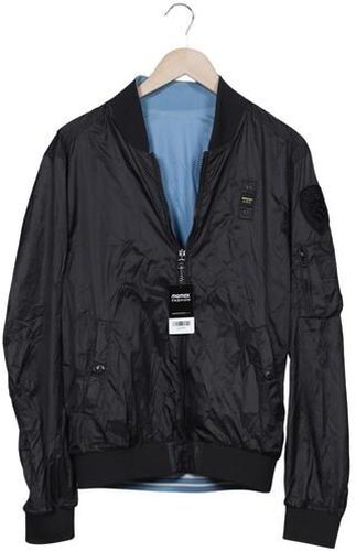 Herren Jacke, schwarz, Gr. XL, Synthetik - Second Hand - Blauer - Modalova