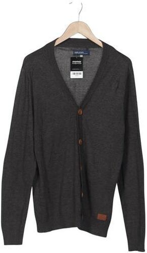 Herren Strickjacke, grau, Gr. S, Baumwolle, Synthetik - Second Hand - Blend - Modalova