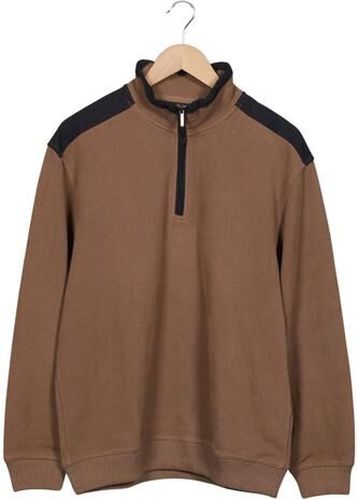 Herren Sweatshirt, braun, Gr. L, Baumwolle, Synthetik - Second Hand - Brax - Modalova