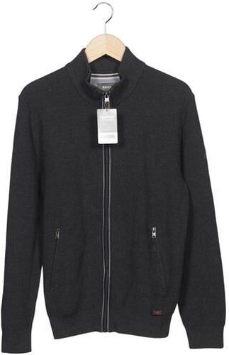 Herren Strickjacke, grau, Gr. EU 48, Baumwolle, Merino, Synthetik - Second Hand - Brax - Modalova