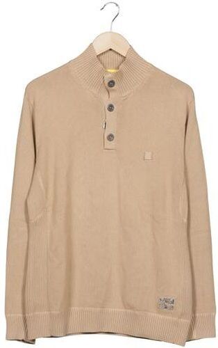 Herren Pullover, beige, Gr. M, Baumwolle - Second Hand - Camel active - Modalova