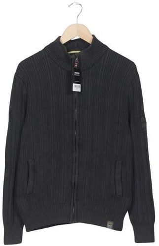 Herren Strickjacke, grau, Gr. L - Second Hand - Camel active - Modalova