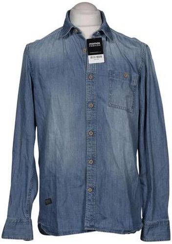 Herren Hemd, blau, Gr. M, Baumwolle - Second Hand - Camel active - Modalova