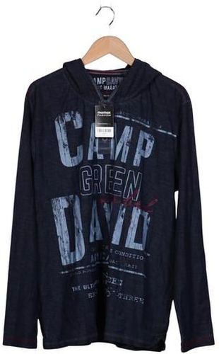 Herren Kapuzenpullover, marineblau, Gr. Xxl, Baumwolle - Second Hand - Camp david - Modalova
