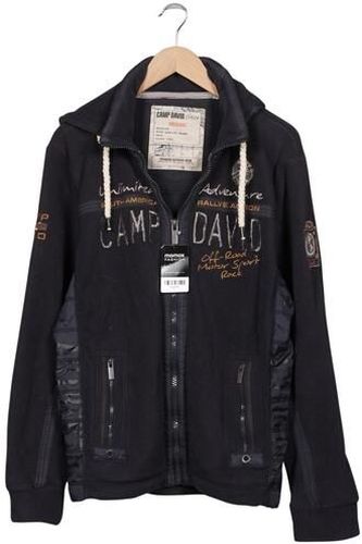 Herren Jacke, schwarz, Gr. L, Synthetik - Second Hand - Camp david - Modalova