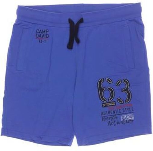 Herren Shorts, blau, Gr. L, Baumwolle, Synthetik - Second Hand - Camp david - Modalova