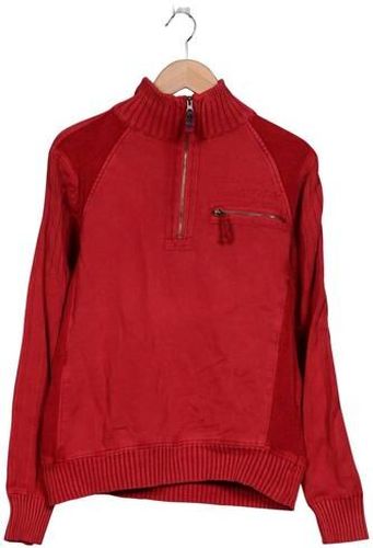 Herren Pullover, rot, Gr. L, Baumwolle - Second Hand - Camp david - Modalova