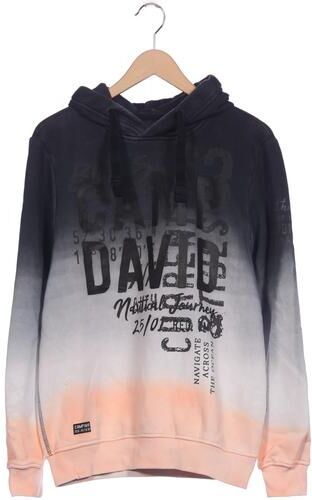 Herren Kapuzenpullover, grau, Gr. M, Baumwolle, Synthetik - Second Hand - Camp david - Modalova