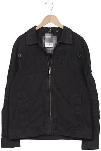 Herren Jacke, schwarz, Gr. L, Baumwolle, Synthetik - Second Hand - Camp david - Modalova