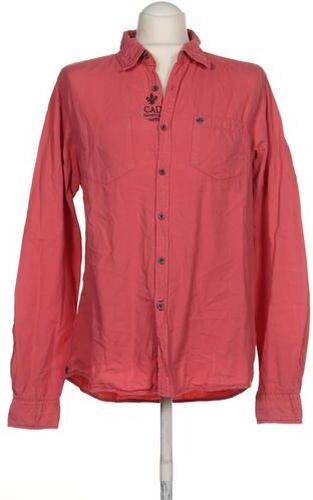 Herren Hemd, pink, Gr. M, Baumwolle - Second Hand - Camp david - Modalova