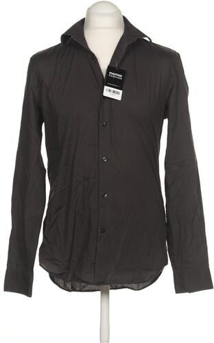 Herren Hemd, grau, Gr. 39 - Second Hand - Calvin Klein - Modalova