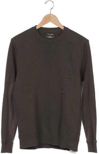 Herren Sweatshirt, grün, Gr. S, Baumwolle, Synthetik - Second Hand - Calvin Klein - Modalova