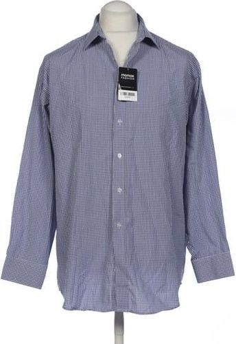 Herren Hemd, blau, Gr. EU 52 (US 17), Baumwolle - Second Hand - Calvin Klein - Modalova