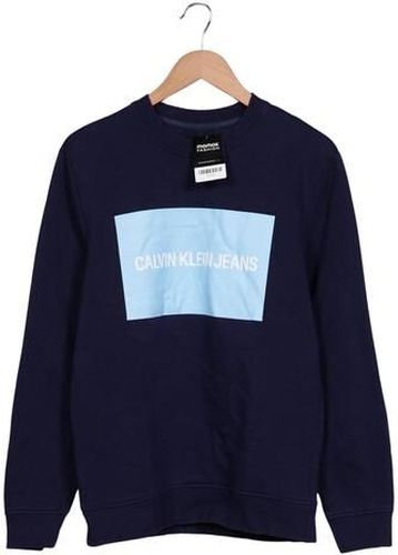 Jeans Herren Sweatshirt, marineblau, Gr. M, Baumwolle, Synthetik - Second Hand - Calvin Klein - Modalova
