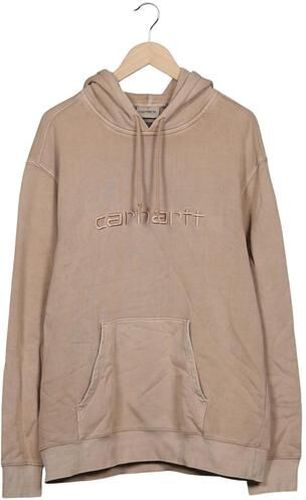 Herren Kapuzenpullover, beige, Gr. XL, Elasthan, Baumwolle - Second Hand - Carhartt - Modalova