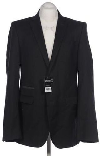 Herren Sakko, schwarz, Lang-Gr. 102, Elasthan, Schurwolle, Viskose - Second Hand - Carl Gross - Modalova