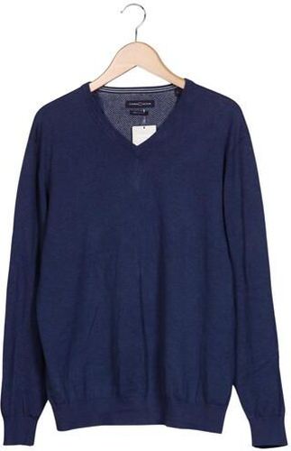 Herren Pullover, marineblau, Gr. L, Baumwolle - Second Hand - Casa moda - Modalova