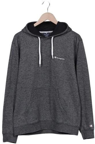 Herren Kapuzenpullover, grau, Gr. L, Baumwolle, Synthetik - Second Hand - Champion - Modalova