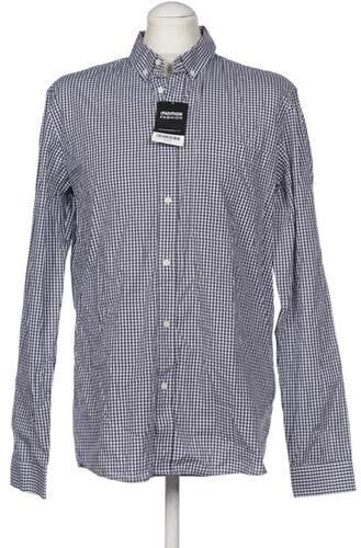 Herren Hemd, marineblau, Gr. M, Baumwolle - Second Hand - COS - Modalova