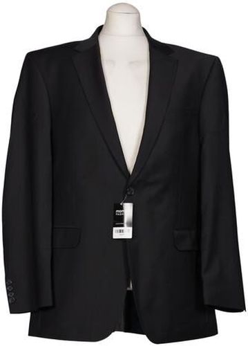 Herren Sakko, schwarz, Gr. EU 52, Elasthan, Schurwolle, Synthetik, Viskose - Second Hand - Digel - Modalova
