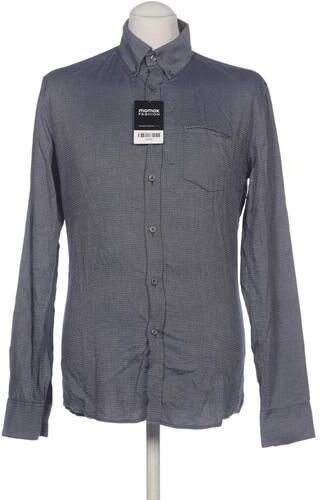 Herren Hemd, marineblau, Gr. S, Baumwolle - Second Hand - Drykorn - Modalova